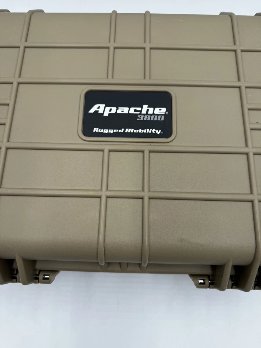 Apache 3800 Weatherproof Protective Hard Case With Full Uncut Foam 
