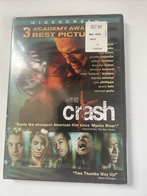 Crash (DVD, 2005, Widescreen) Brand New Sealed Sandra Bullock, Matt Dillon SEAL