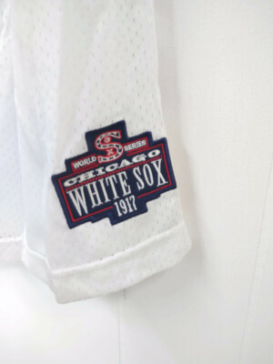 white sox jersey dress Men's Nike White Chicago Sox Home Replica Custom Jersey Size: Small