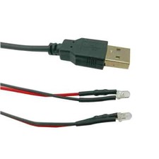 USB Port WithCable Light LEDSmall Night Light Manual Light Source Red Green Blue