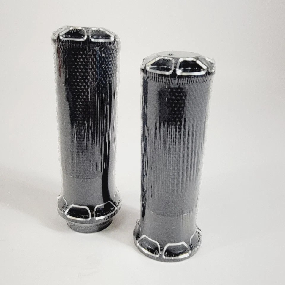 Empuñaduras de fusión biseladas Arlen Ness negras #07-329 Harley Davidson 08-23 Touring Foto 4 de 4