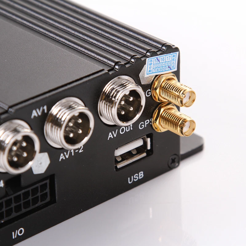 4CH Vehicle Mobile DVR Wifi 3G GPS + 4PC Waterproof Night Vision 720P Camera Kit - Image 4 of 4