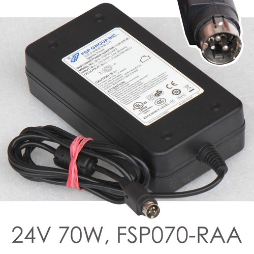 24V 2,92A 70W 3-PIN FSP Power Supply Power Adapter FSP070-RAA 100-240V Input N57 - 第 1/1 張圖片