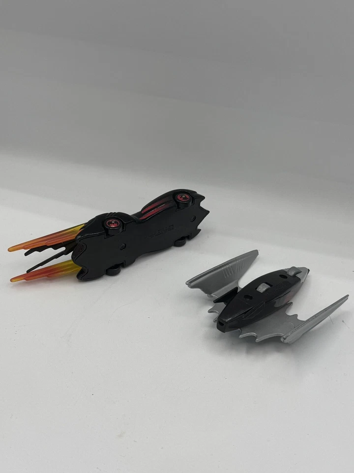 DC Comics, Бэтмен Бэтмобиль Игрушечный Автомобиль винтажный 1997, Литой Бэтмен и Робин - Изображение 3 из 4