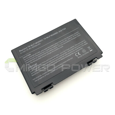 Battery for Asus A41 F52 F82 K40C K40IJ K50AB K51 K60IL K70A X70 A32-F52 A32-F82
