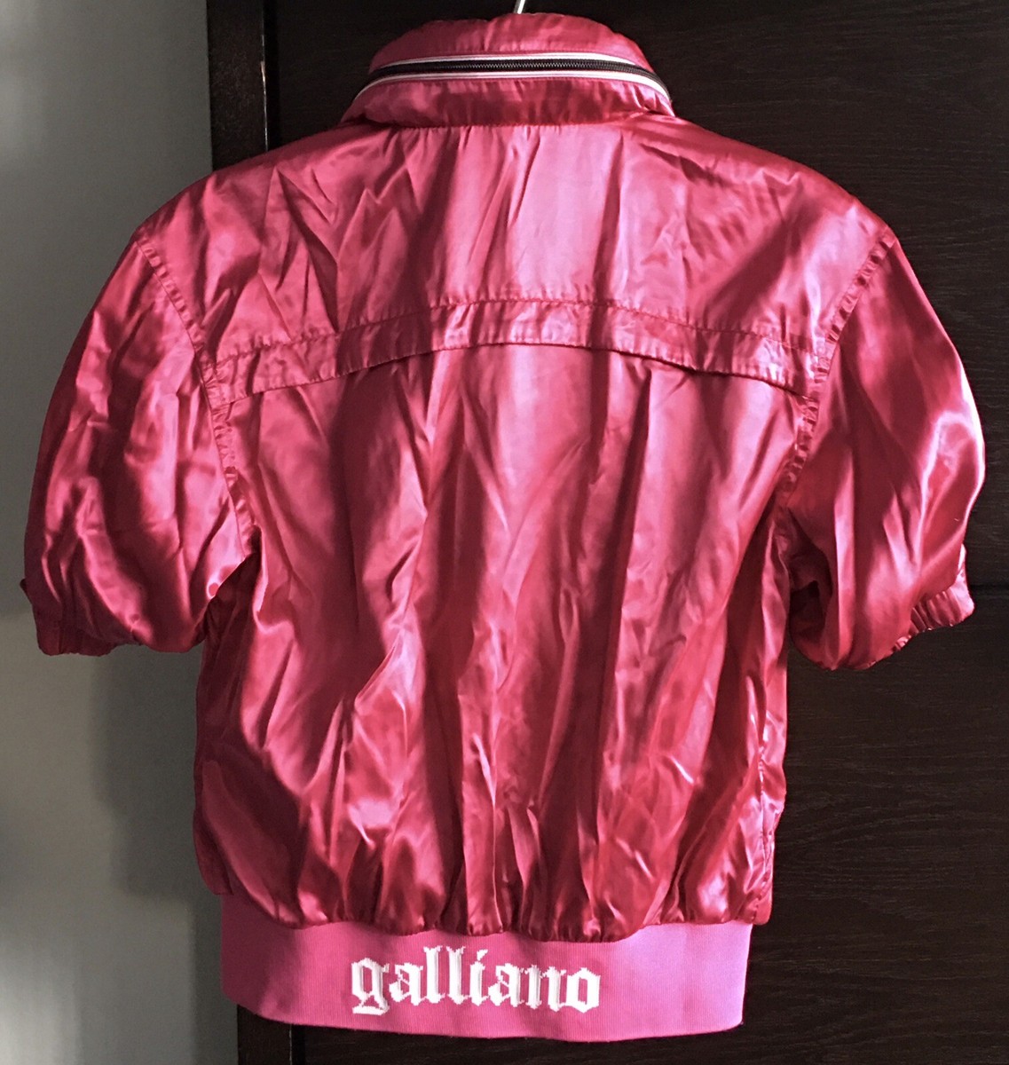 JOHN GALLIANO HOODED BOMBER JACKET -Sz M- ELEGANT VINTAGE'90