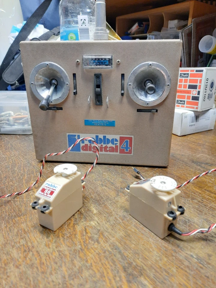 Digital Proportional Fernsteueranlagen FP-T4DN, robbe digital 4, RARITÄT, JAPAN - Bild 4 von 4