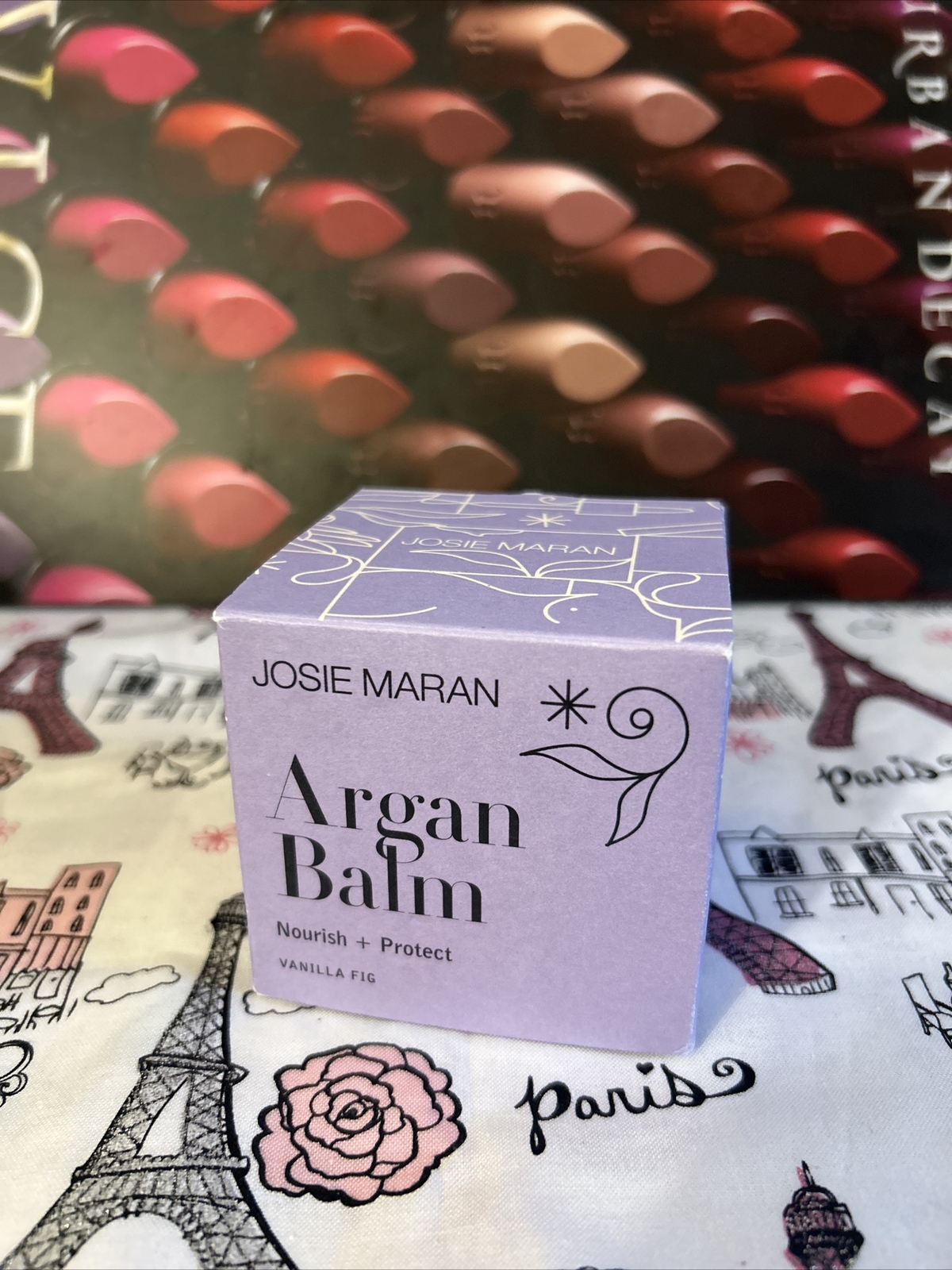 NEW Josie Maran Argan Balm Nourish + Protect 3.5oz VANILLA Fig eBay