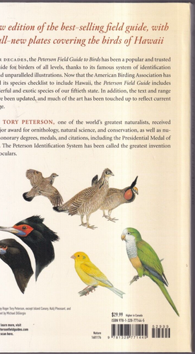 PETERSON FIELD GUIDE TO BIRDS OF NORTH AMERICA (2020 Trade Paperback){U8} - Imagen 4 de 6
