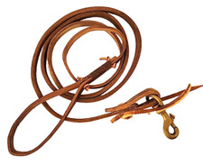 Nice Leather Dog Leash / Hand Crafted / 6' long 1/2" wide
