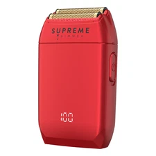 Supreme Trimmer CRUNCH IPX6 Foil Shaver STF602 | For Short Hair & Stubble | Red