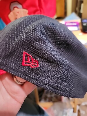 new era c hat baseball CLEVELAND INDIANS C Baseball Hat M-L Fitted Genuine Merchandise
