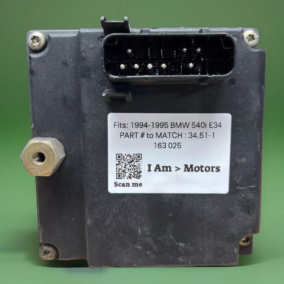 Módulo de bomba de freno ABS reacondicionado 1994 1995 BMW 540i E34 | 34,51-1 163 025 Foto 2 de 4