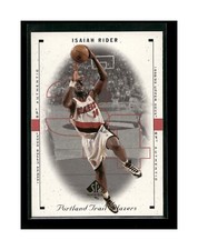 1998-99 SP Authentic Portland Trail Blazers Basketball Card #70 Isaiah Rider