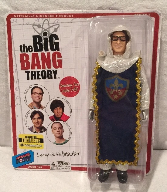 SDCC 2014 EE Exclusivo: The Big Bang Theory 8" Figura CABALLERO LEONARD RENACENTISTA Foto 2 de 4