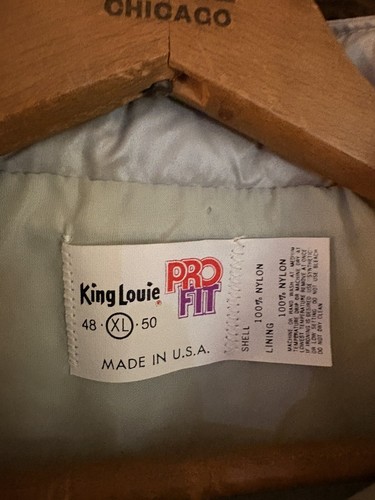 1988 Vintage Chesty Potato Chips Indy Racing Jacket Size L by King Louie - Picture 9 of 10