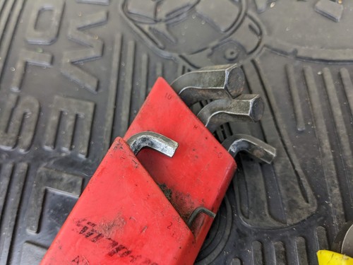 #bg818 Snap On metric sae stubby ball hex wrench sets allen AWMBS9 AWBS13 - Picture 5 of 14