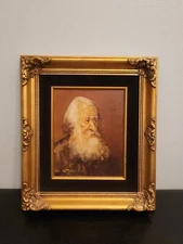 Charles Signed Painting Oil On Canvas Artistic Interiors Certified Framed 10"×8"