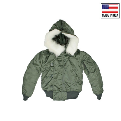 Army Parka Military N2B Jacket Original US Air Force Warm
