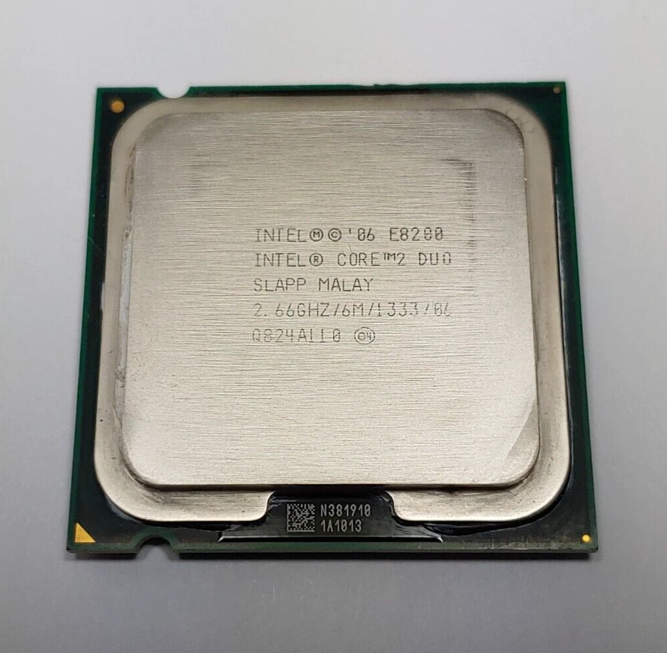 Intel Core 2 Duo E8200 2.66GHz 2C/2T 6MB LGA775 CPU | Used Tested - Image 2 of 2