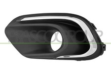 PRASCO FT4482114 Stoßstangengitter vorne L (mit Löchern für Halogenscheinwerfer,