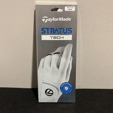 3 NEW TaylorMade Stratus Tech Gloves Men's CADET LARGE - Worn on Left Hand