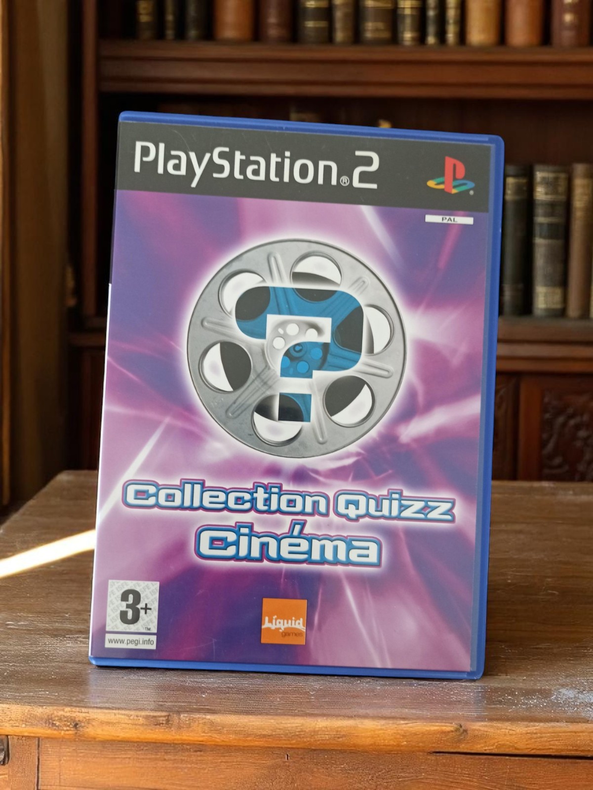 Jeu Playstation 2 PS2 Quizz Cinéma Complet - Vintage Collection Référence Cinéph