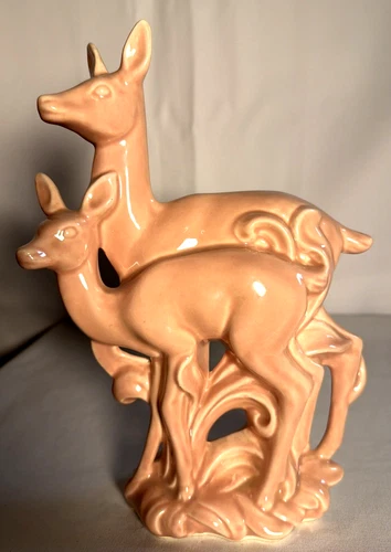 Vintage Hull? Pottery MCM Deer Figurine