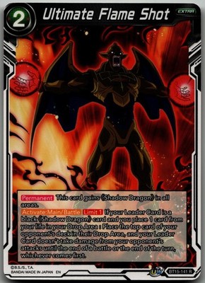 Ultimate Flame Shot Rare Saiyan Showdown BT15-141 LP