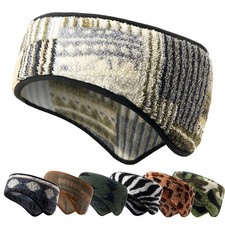 Winter Ear Warmer Headband for Women and Men - Fleece Stretchy Thermal Ear Muffs