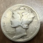 1939-D MERCURY SILVER DIME ACTUAL COIN Get More Today & Save Silver @ $103.91 Oz