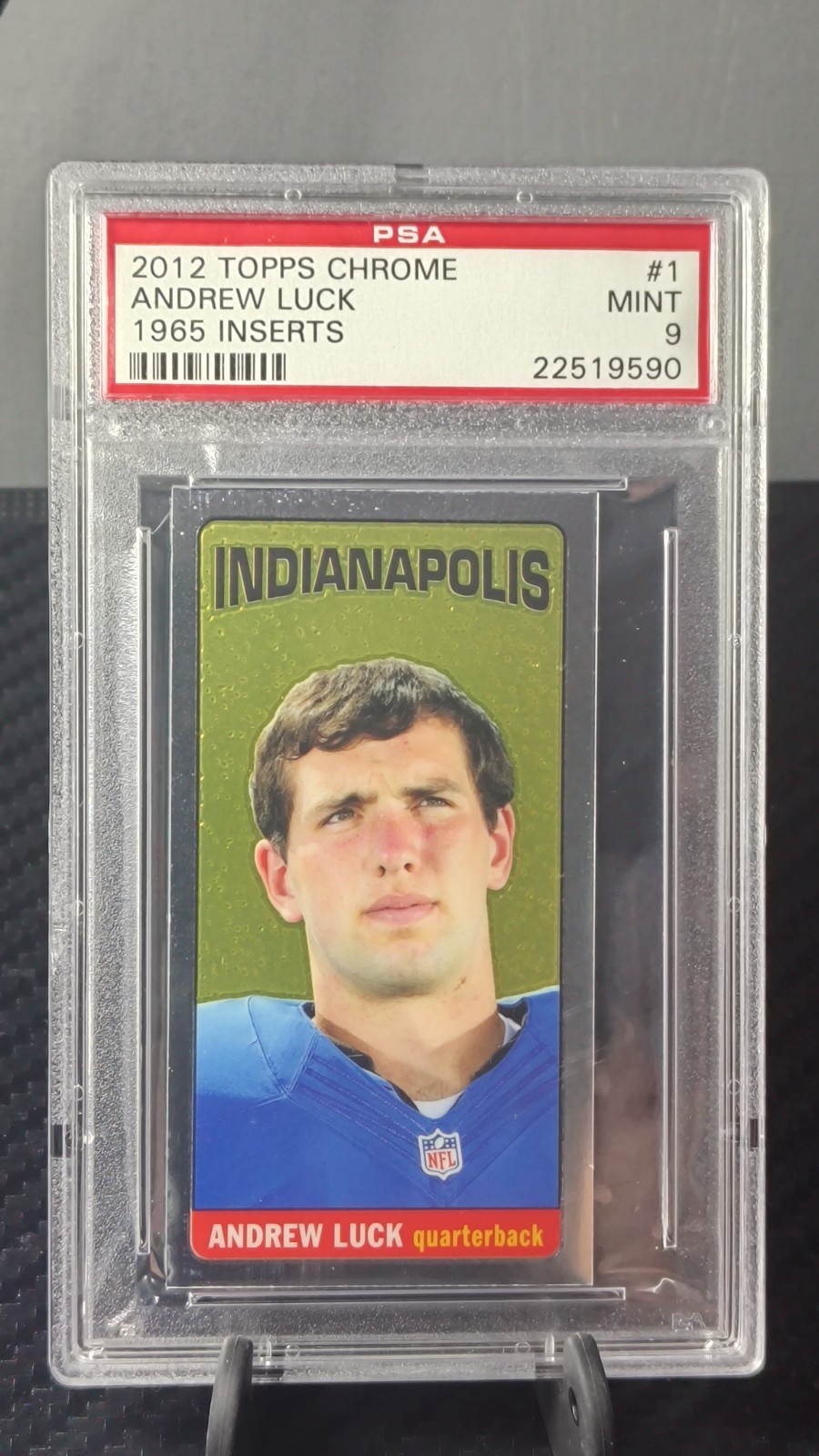 Andrew Luck Topps Chrome 1965 Inserts #1 Base