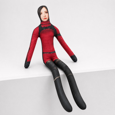 Ada Wong Resident Evil 4 Remake Poseable Plush Doll 28cm Bendable Collectible