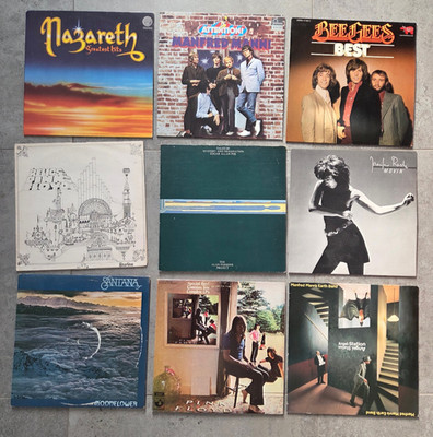 Langspielplatten Vinyl 70er / 80er  Jahre Rock Santana Pink Floyd Multi Rabatt
