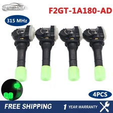 New 4x F2GT-1A180-AD TPMS Tire Pressure Sensor For Ford Mustang Edge Explorer