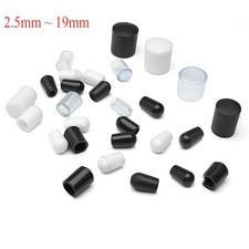 End Cap Rods Screws Bolts Tubes Cable Silicone Rubber Plastic Thread Cover Caps