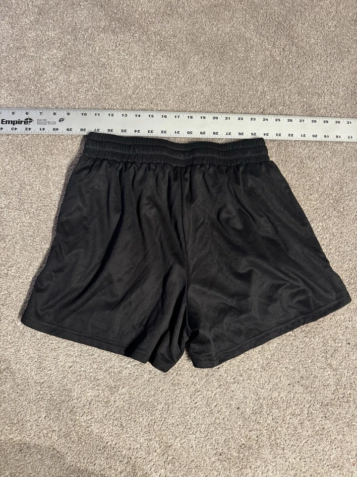 Шорты с сеткой Kill Crew Black Flame розовые графические для спортзала — размер XL - Изображение 2 из 4