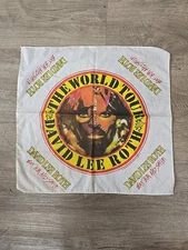 David Lee Roth Eat Em And Smile Bandana Vintage 1986 Van Halen Memorabilia 