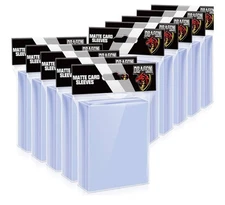 1000 Counts Card Sleeves Top Loaders for Trading Cards Penny Soft TGC MTG Sports