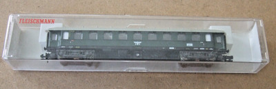 NOS  FLEISCHMANN N SCALE  8132   3rd CLASS EXPRESS PASSENGER COACH   DRG   1:160