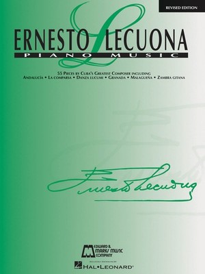 Ernesto Lecuona Piano Music Revised Advanced Cuban Sheet Music 55 Pieces Book