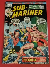 SubMariner (Marvel Comics) #59, March 1973, New Bag and Board