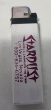 Vintage Stardust Hotel Advertising Lighter Appears New Says D5 on bottom
