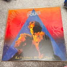 The Police Zenyatta Mondatta 1980 12" Black Vinyl LP 33RPM A&M