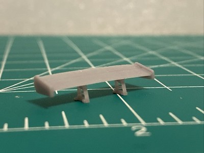 JDM Spoiler Wing For 1/64 Scale Hotwheels Diecast Custom Buikd Resin