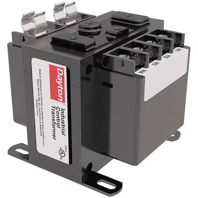 Dayton 31Eh78 Control Transformer, 150 Va, 24V Ac, 120/240V Ac