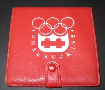 AUSTRIA Winter Olympic Games Innsbruck 1964 Original Participation Medal in Box - Bild 1 von 4