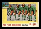 1955 Topps All American #68 The Four Horsemen (SP) VG crease Football Card