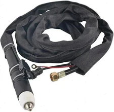 P80 Plasma Cutter Torch Gun Black Straight 5M/16ft Fit CUT55/65 Precise Cuts