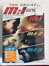 NEW SEALED - Mission Impossible 1 2 3 - Tom Cruise New